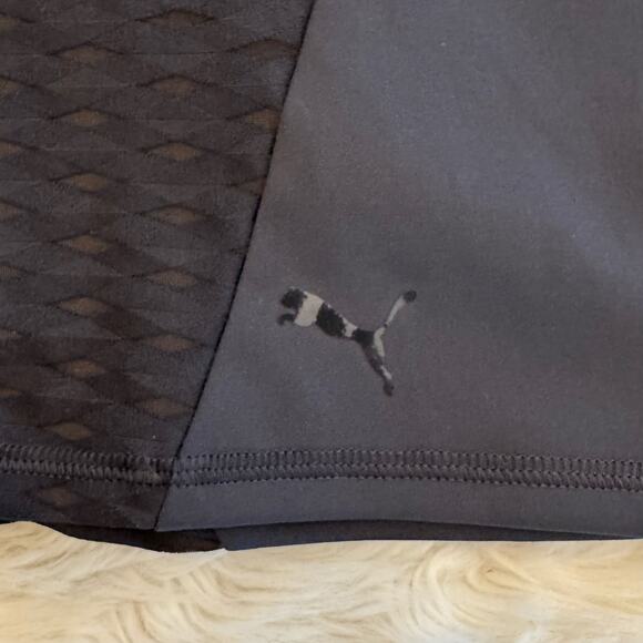 PUMA Black Train Flawless Mesh Pullover Hoodie Sweatshirt XL NWT - Picture 5 of 16